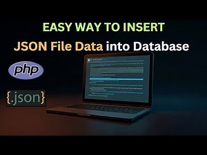 How to Insert JSON Data into MySQL | PHP Read JSON File
