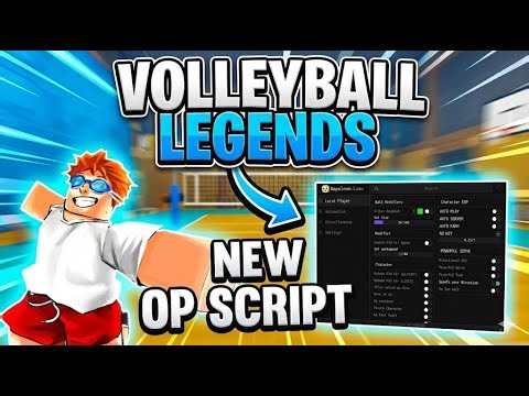 Volleyball Legends Script | INF Spins | INF Yen | RollBack | Hitbox | [PC & Mobile]