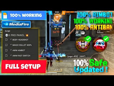 Free Fire lua script Game Gardian script || gg Script ff hack Antiban FF Panel|FF Hack | FF Injector