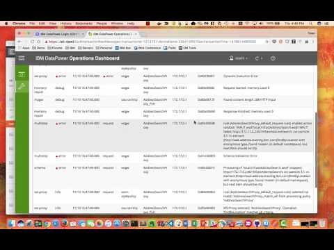 IBM DataPower Dashboard: An Introduction