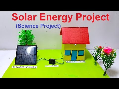 solar energy working model for school science project - ecofriendly physics energy | DIY pandit