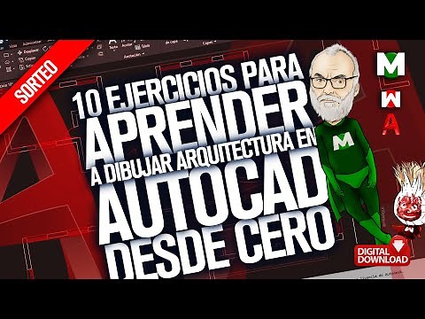 🌟🌟🌟🌟🌟 AutoCAD para PRINCIPIANTES | tutorial en ESPAÑOL | Curso ARQUITECTURA 2D desde CERO 👩‍🎓👨‍🎓