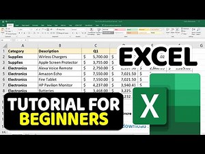 Excel Tutorial For Beginners