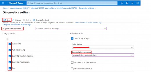 Getting started with Azure SQL Analytics
