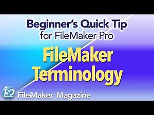 FileMaker Beginners - Terminology
