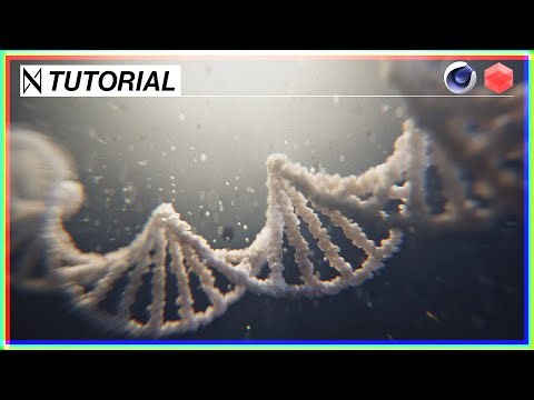 C4D TUTORIAL | Realistic DNA (and Unrealistic DNA) 🧬