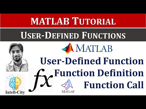 User Defined Functions in MATLAB | How to Create Functions in MATLAB