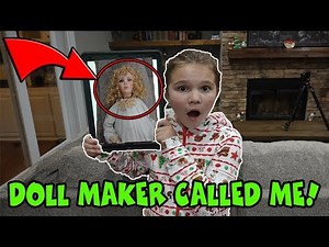 The Doll Maker Called Me! Stalked By A Creepy Doll Maker!