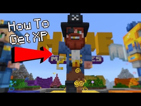 How to Get MAX LEVEL in Hive Treasure Wars! (Minecraft Bedrock)