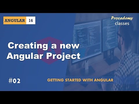 #02 Creating a new Angular Project | Getting Started with Angular | A Complete Angular Course