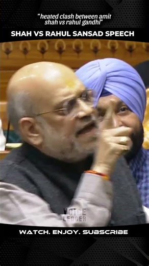 Rahul Gandhi challenges Amit Shah in parliament || Explosive Moments.