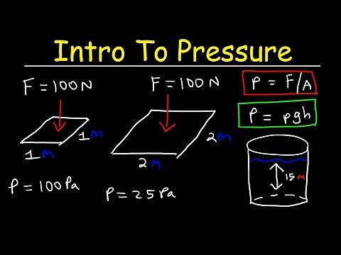 Introduction to Pressure & Fluids - Physics Practice Problems