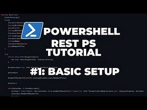 PowerShell RestPS Tutorial #1 - Basic Setup