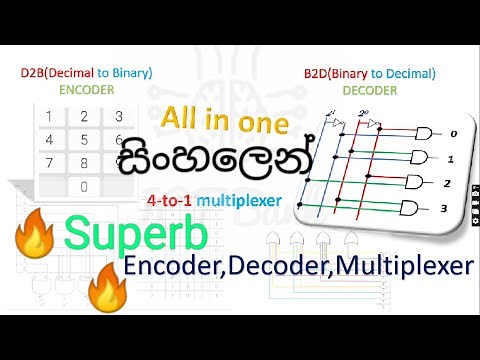 Encoder Decoder Multiplexer