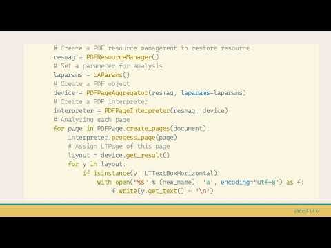 Solving the TypeError in pdfminer: Extracting Information from PDF Files Using Python