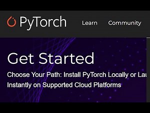 Python machine learning | How to install PyTorch onto your Windows system