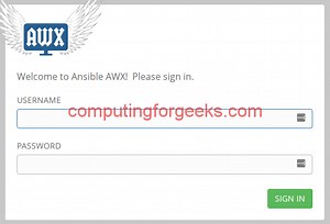 How To Install Ansible AWX on CentOS 7 / RHEL 7 | ComputingForGeeks