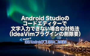 Android Studioのコードエディターで文字入力できない場合の対処法（IdeaVimプラグインの削除要） – みんプロ式 – 40代からの初心者向けスマホアプリ開発講座（Flutter）