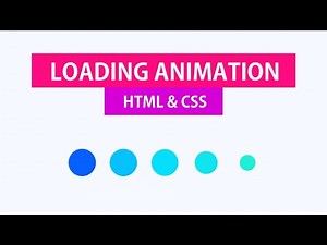 Loading Dots CSS Animation Tutorial