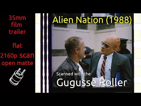 Alien Nation (1988) 35mm film trailer, flat open matte, 2160p