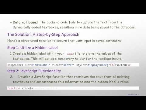 How to Fix ASP.NET GridView Not Saving Checkbox Data to Database