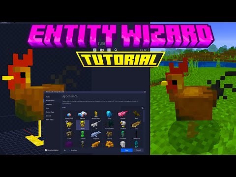 How To Create Custom Entities for Minecraft Bedrock | Blockbench Entity Wizard Tutorial