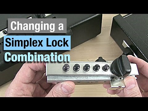 How To Change Your Simplex Lock Combination