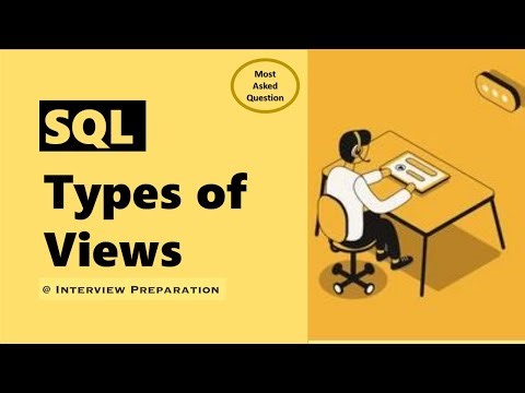 View and Types of Views in SQL Server #sql