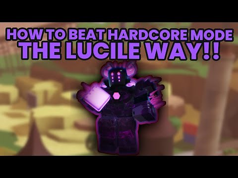 How To Beat Hardcore Mode Lucille Strategy (Tower Defense Simulator)