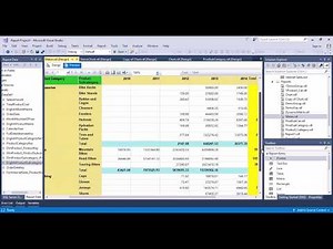 SSRS Reports Training - Matrix Reports