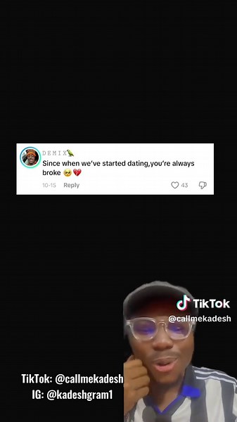 Bro to Bro, what’s that sentence a girl told you that broke your heart that is still stuck on your head till today ? Tell us in the comments If you want to get a jersey, please message the number on my bio to order 🙏🏿 and also do well to follow my backup page @King Kadesh #heartbreak #unforgettablemoments #funnyvideos😂 #funnycomments #nigeriantiktok🇳🇬