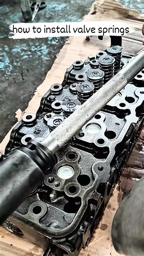 Learn how to install valve springs like a pro in just 60 seconds! ...