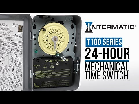 Intermatic T100 Series Mechanical Time Switches Deliver Long-Lasting Value