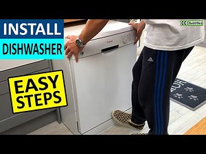 How to install a Dishwasher in simple easy steps - Dishwasher Installation