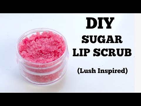 DIY LUSH LIP SCRUB (Without coconut oil)