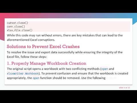 How to Prevent Excel Crashes When Exporting Data from Oracle Using Python export data Oracle Python