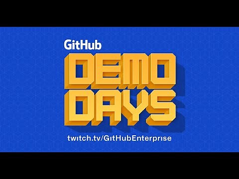 Demo Days - Creating a GitHub app