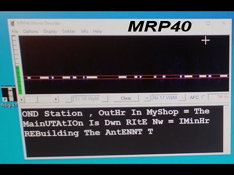 Morse Code decoders for Ham Radio