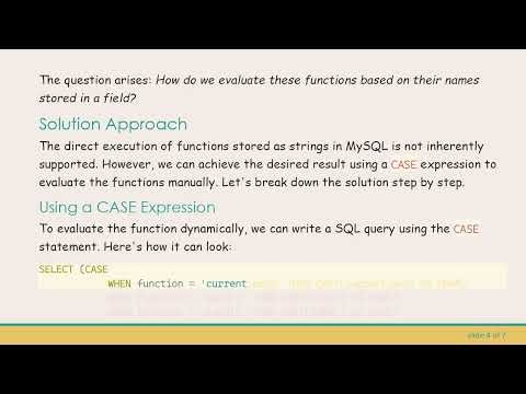 How to Use the SELECT Function with Field Values in MySQL
