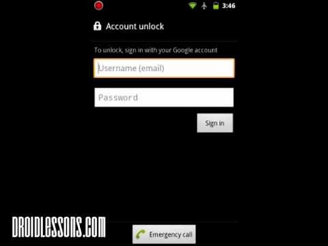 How to bypass Android pattern lockscreen
