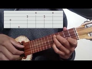 tutorial/tablatura en charango - Kjarkas "Ukhamampi Munataxa"