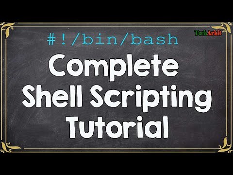Shell Scripting Full Course 2022 | Become a expert | Tech Arkit