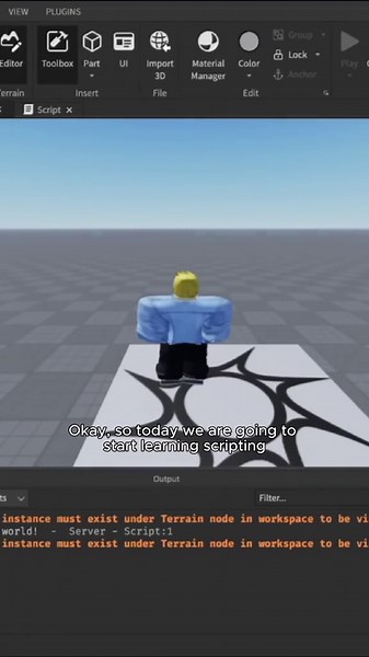 Introducción al Scripting en Roblox Studio