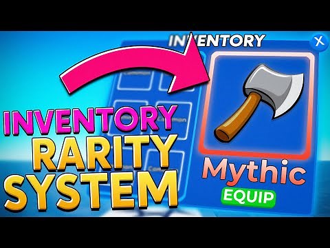 How to make Inventory System with rarity | Roblox Studio