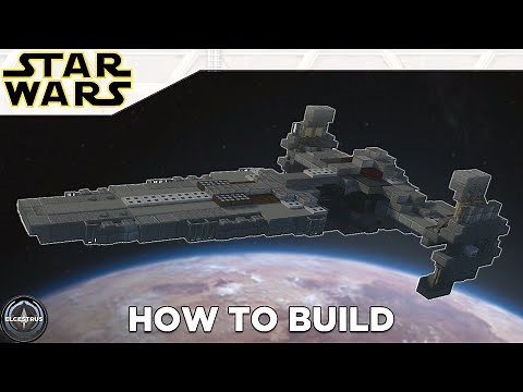 Darth Maul's Sith Infiltrator "Scimitar" | Minecraft Star Wars tutorial