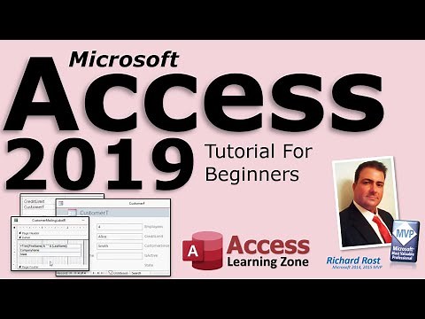 Microsoft Access 2019 Tutorial For Beginners (Covers Access 365 and Access 2016 too!)