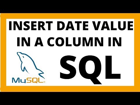 Insert DATE data type in SQL | Mysql tutorial