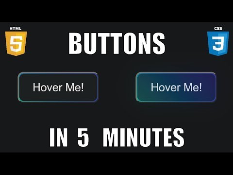 💻 HTML & CSS Tutorial: Create a Stunning Button in 5 Minutes!