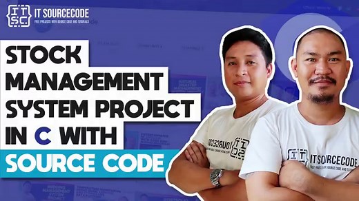 Stock Management System Project in C with Source Code