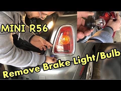 DIY How to Remove & Change Brake/Tail Light Bulb on R56 Mini Cooper S